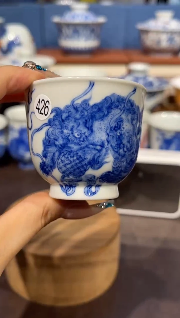 杯426狮子绣球单杯lf101