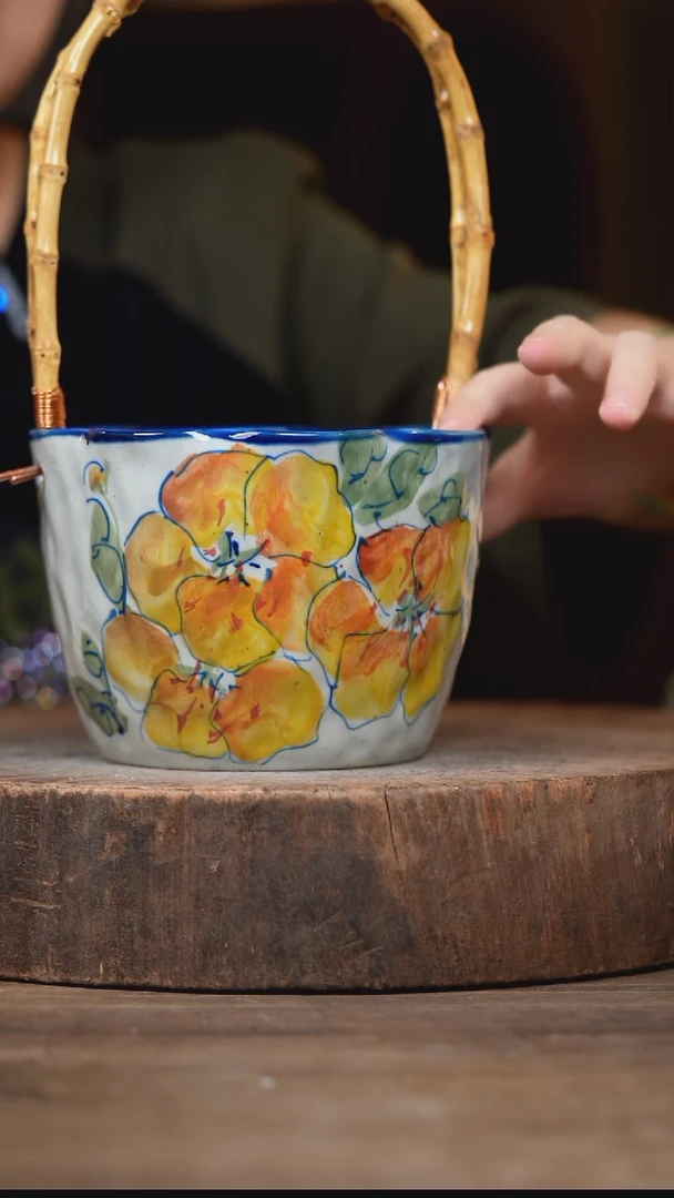 瓷片瓷片景德镇高温釉下彩（食品级）