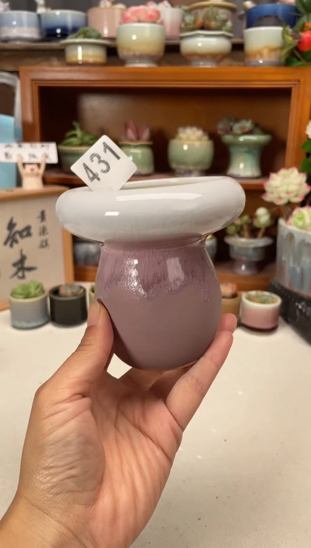 瓷片431知木小芳花盆