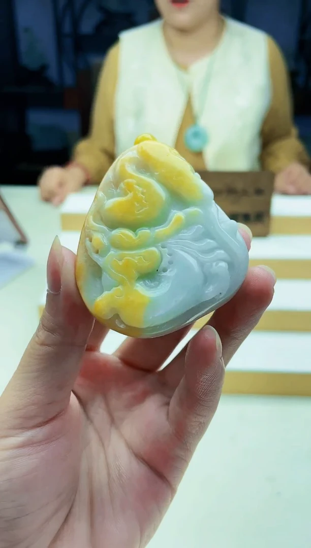 颈饰未镶嵌翡翠08290346