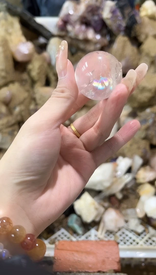 未镶嵌大型摆件（非配饰）水晶白水晶球