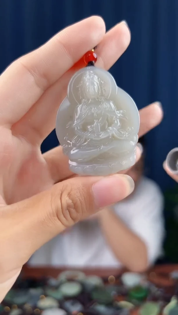 颈饰未镶嵌和田玉拍一发一，多样性发货