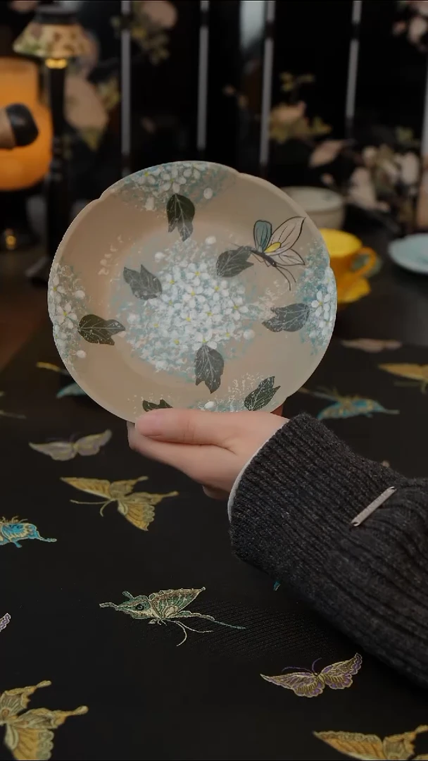 蓝雪花  壶承