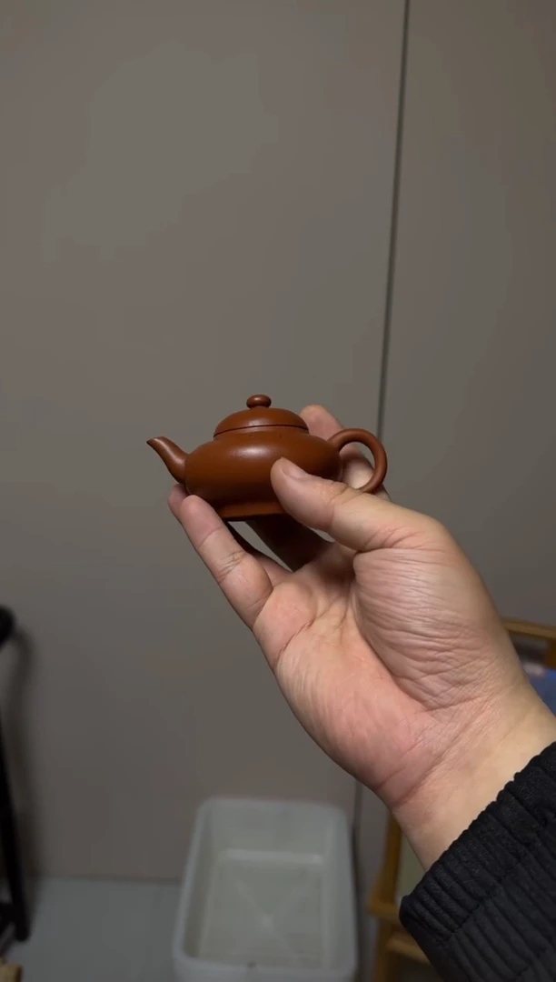 茶壶紫砂冬***壺少山 扁灯壶