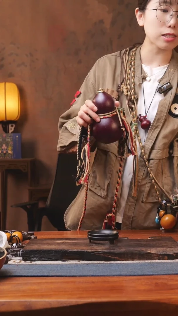 1491号精品大漆葫芦防腐防渗装水茶酒