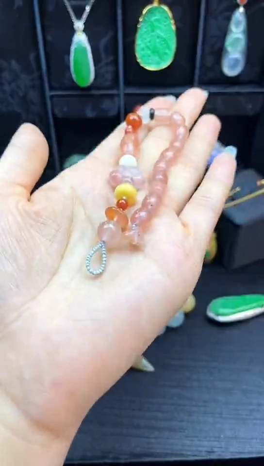 未镶嵌手链南红玛瑙手链