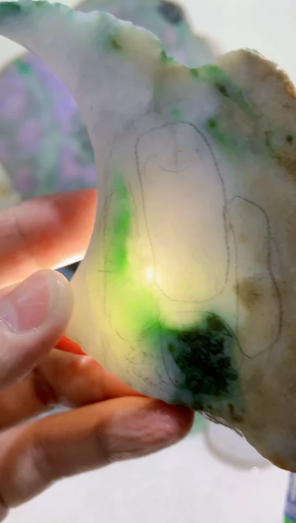 裸石翡翠0蒙0翡翠珠宝788