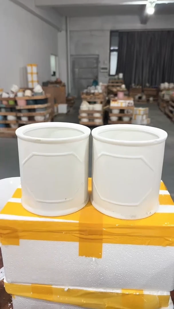 高温陶瓷花盆+E15