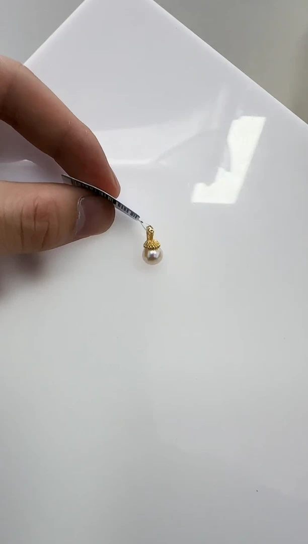 【闪购商品】海水珍珠DA银S925镶嵌c1392 羽皇金7