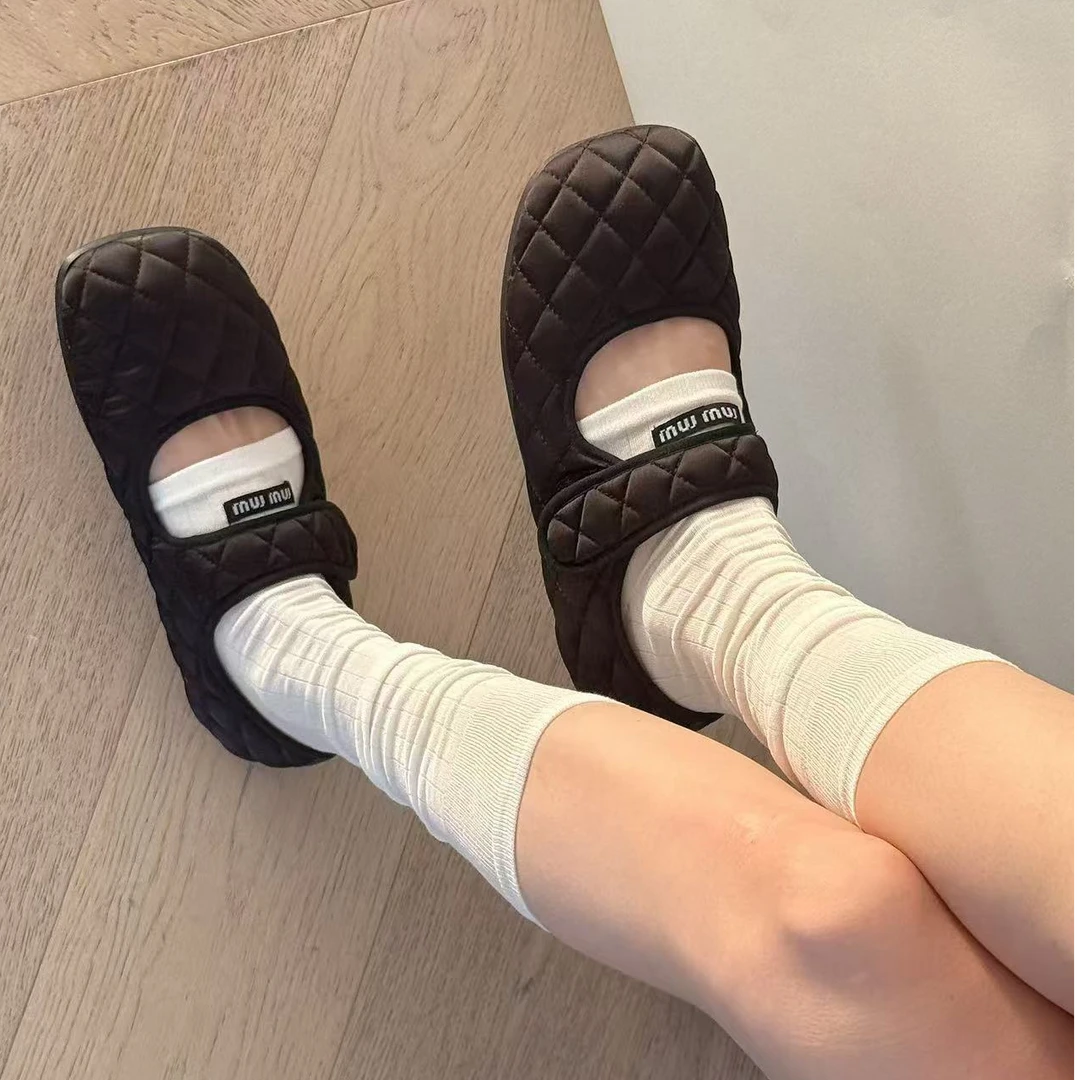 诗歌兰魔术贴软底玛丽珍单鞋85603