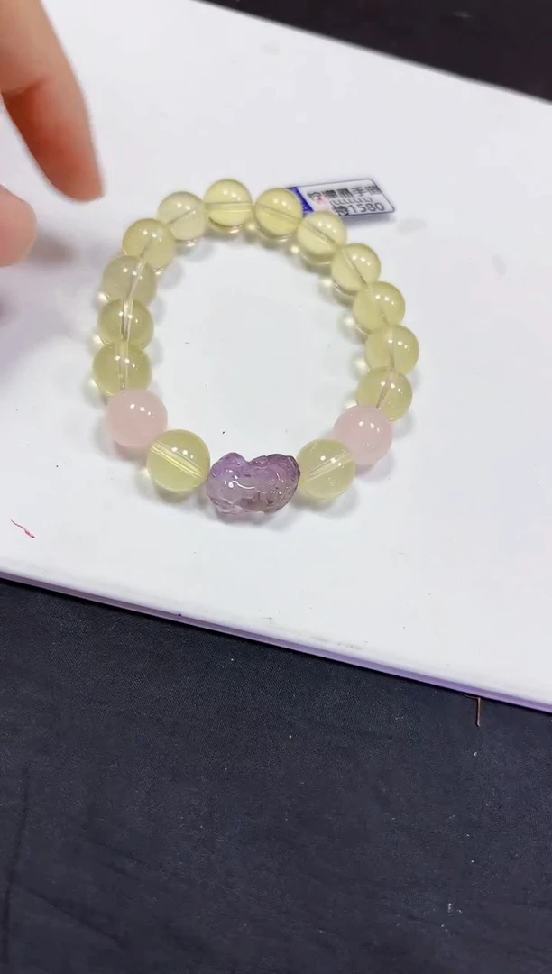 未镶嵌颈饰水晶手链12