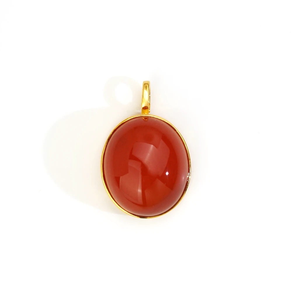 18K保山冰红万能扣吊坠(现)45410