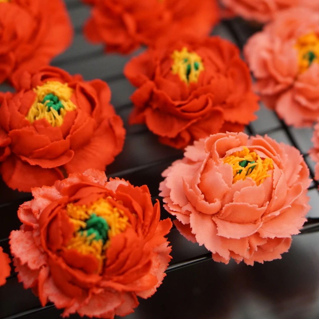 原创牡丹花酥手作中式糕点送礼盒中式茶点礼盒特色伴手礼充饥解馋