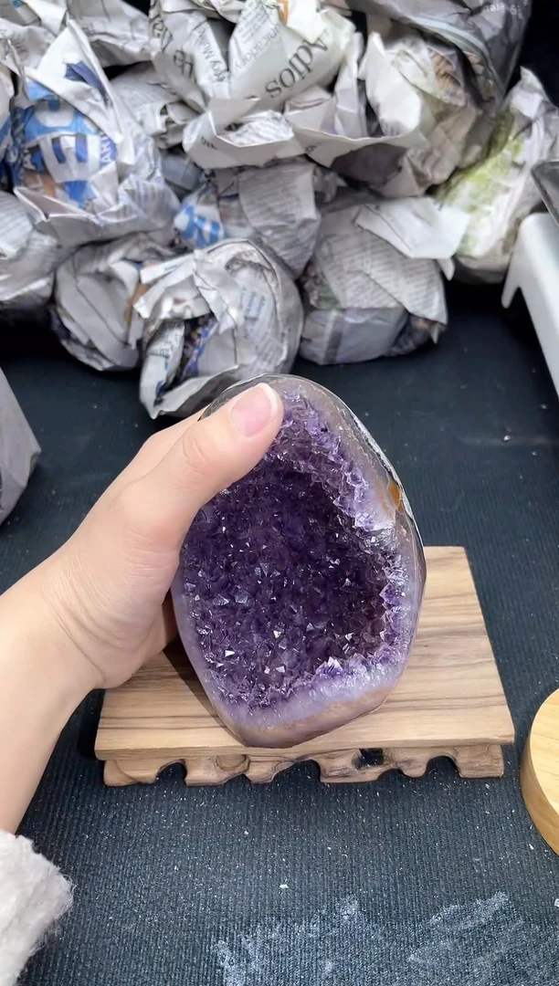 【闪购商品】紫晶1未镶嵌61号摆件