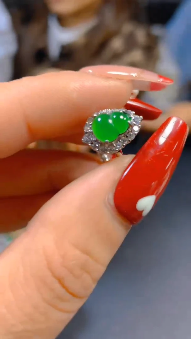 【闪购商品】翡翠戒指未镶嵌0565258459多样性发一