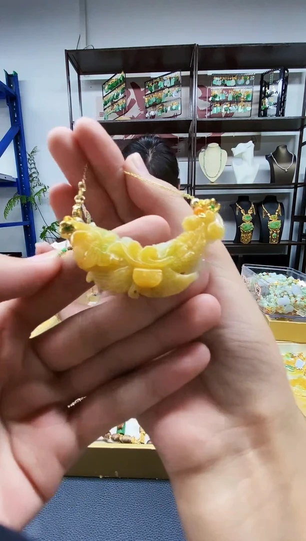 颈饰未镶嵌翡翠翡翠吊坠