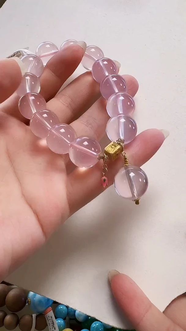 18K金镶嵌颈饰水晶2188手串