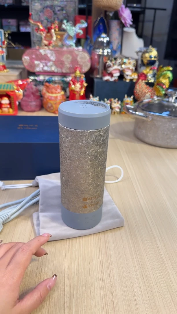 101特美刻纯钛便携式烧水壶-银