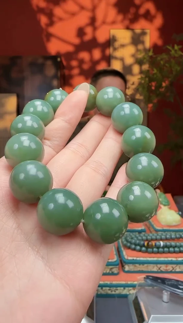 【闪购商品】和田玉手串未镶嵌手串18