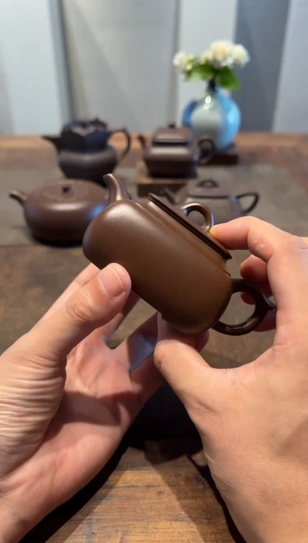 茶壶紫砂用****3长四方紫砂壶