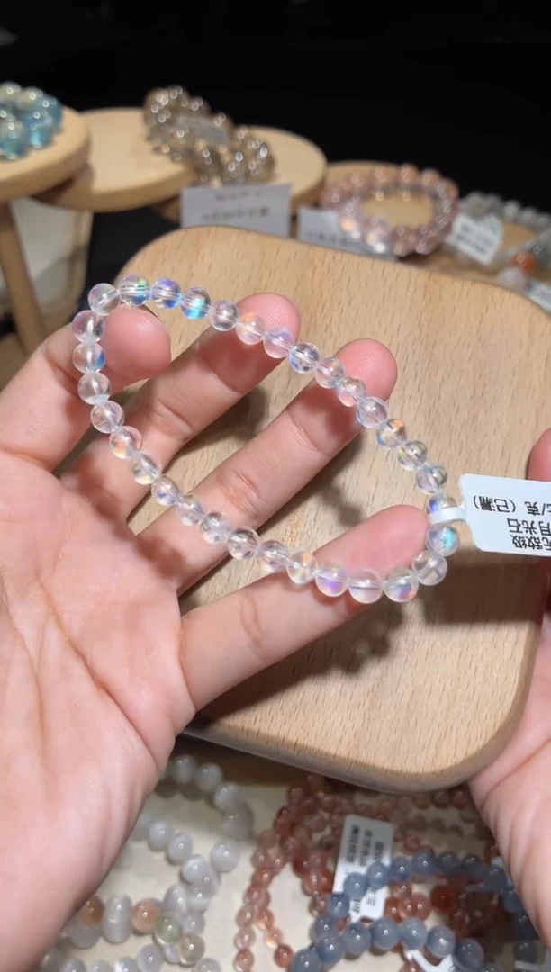 未镶嵌手链长石91号多样性发一U  5+