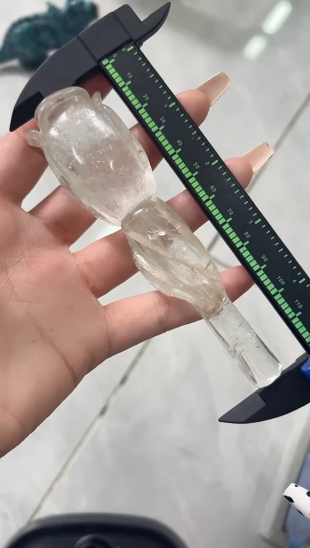 未镶嵌珠宝半成品水晶M972 约12.4cm