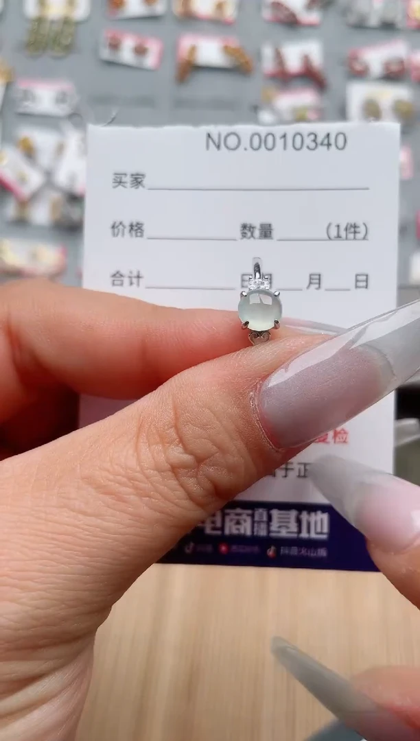 【闪购商品】翡翠戒指银S925镶嵌1·