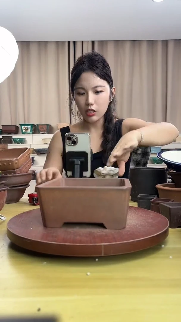 紫砂花盆紫砂花盆紫砂花盆微瑕