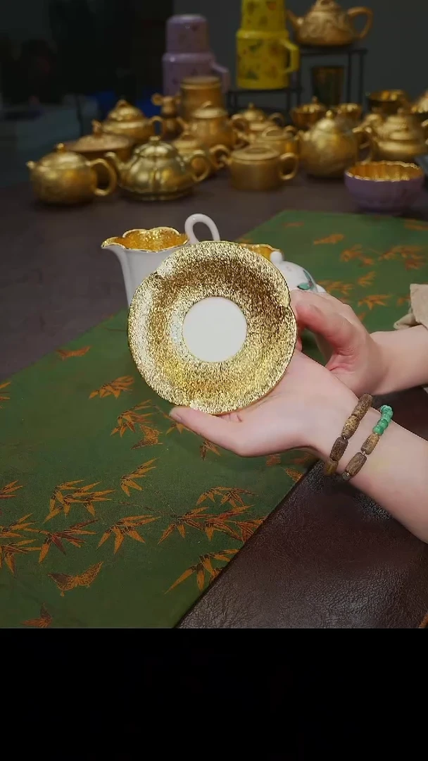 茶杯紫砂H****n宜景窑珍珠白杯垫