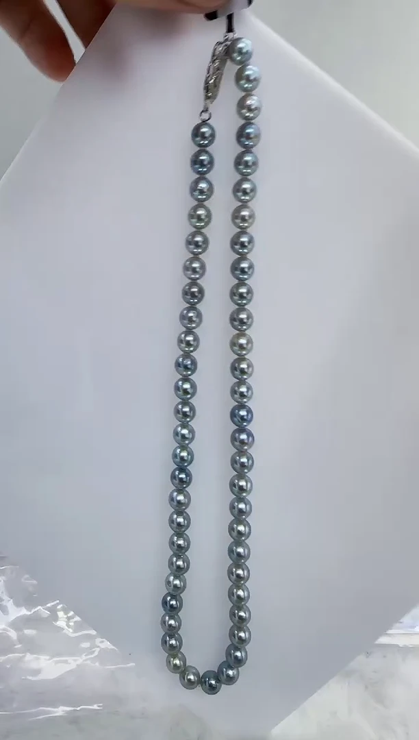 未镶嵌海水珍珠DA珍珠串链7-8     t913
