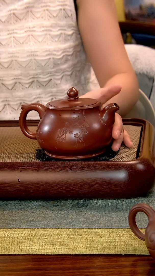 茶壶紫砂徐记福康 原矿紫砂 10