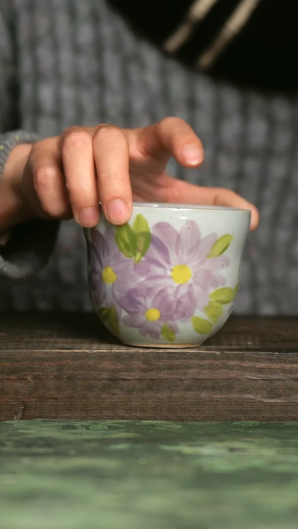 【闪购商品】青诗集手工手绘瓷器