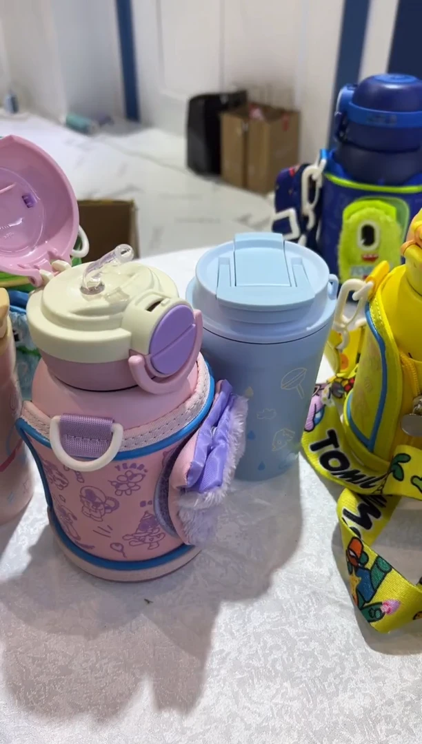 特美刻儿童钛杯（粉色）+（咖啡杯 颜色不挑）