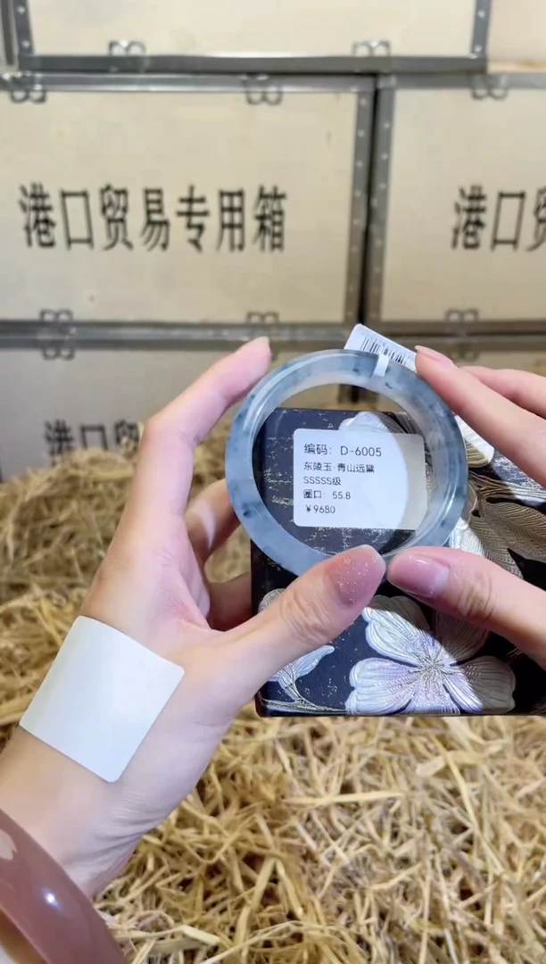 未镶嵌手镯石英质玉D6005