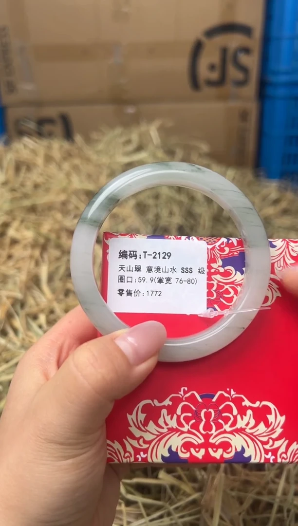 未镶嵌手镯石英质玉T-2129