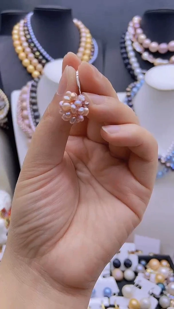 未镶嵌淡水珍珠原创设计4