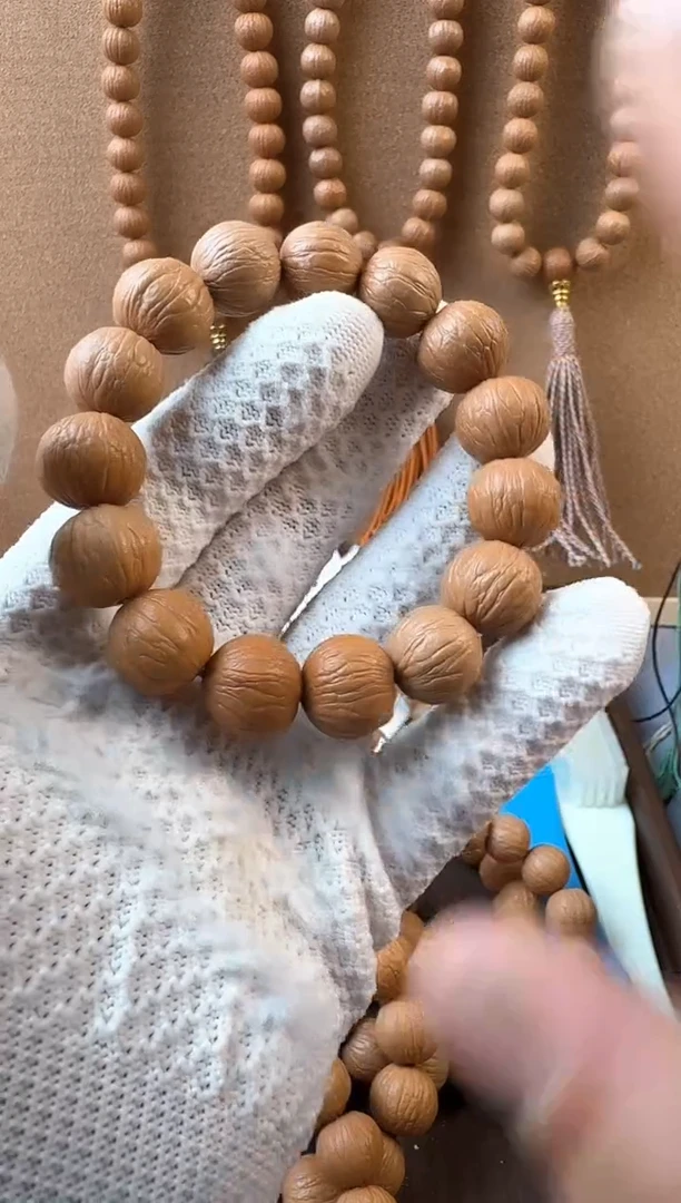 文玩核桃手串胖子猴头【0.3聚宝盆17+】1