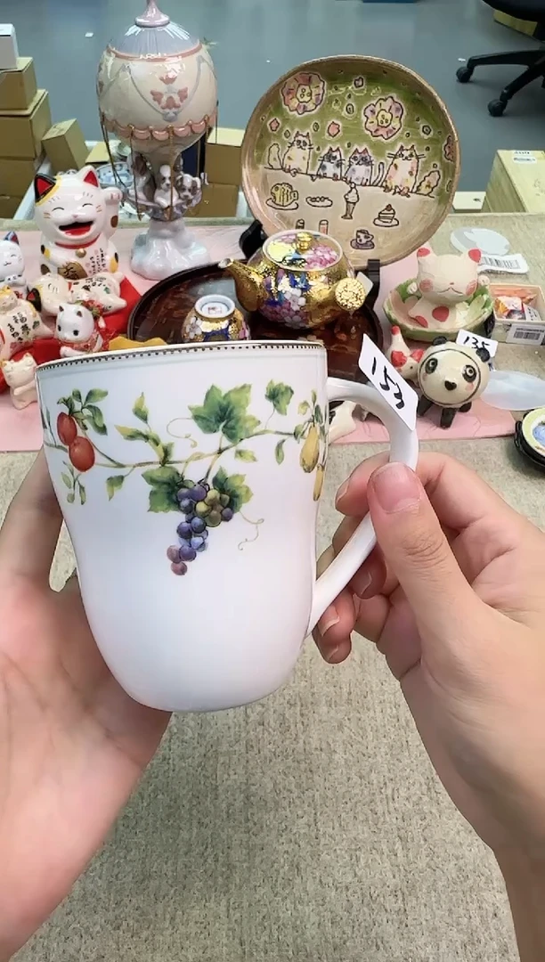 瓷片辰辰的瓷器好看到爆