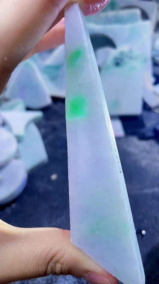 裸石翡翠天然A货翡翠板料