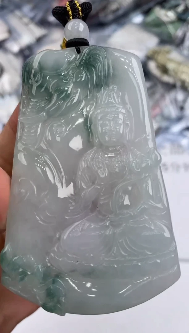 未镶嵌挂件翡翠303214   多人