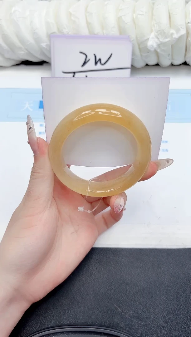 未镶嵌手镯石英质玉278-54