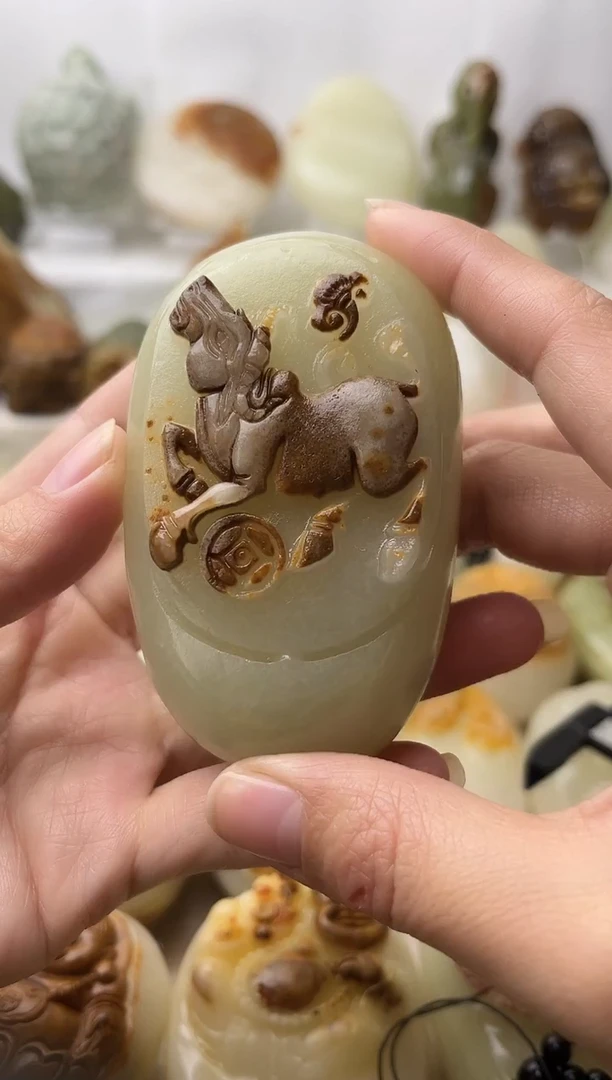 石材古青石棉纹正常不退换牛