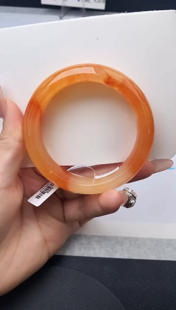 未镶嵌手镯石英质玉w66-HHB57+