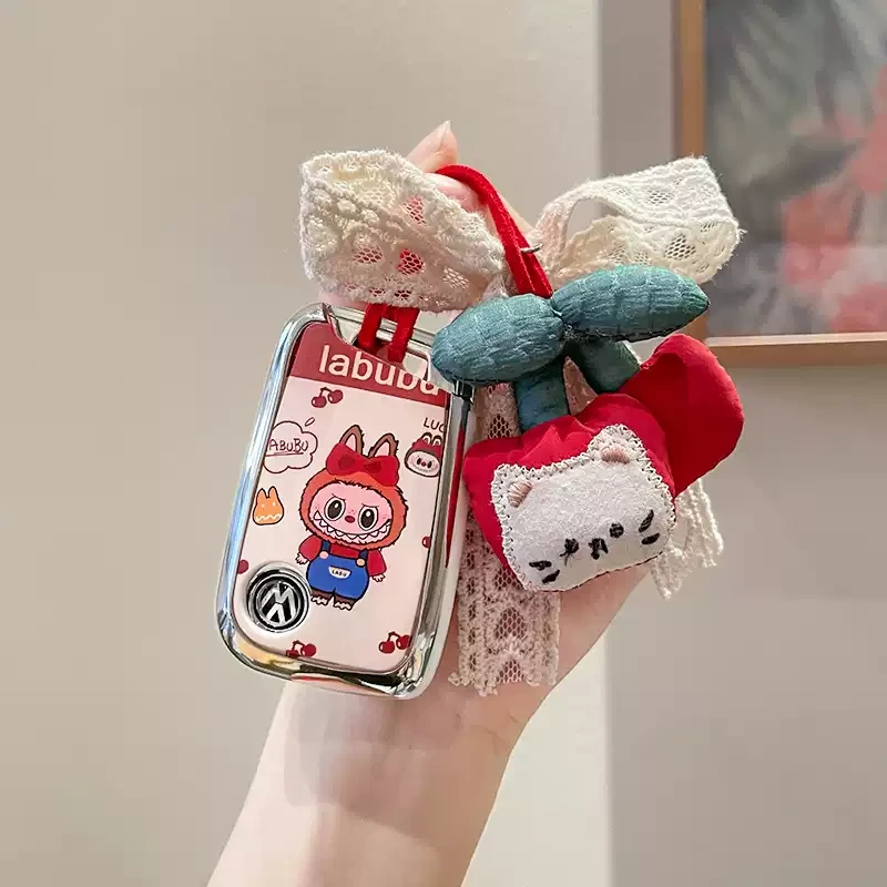 酷车坊25款大众迈腾钥匙套b8b9车330豪华版380帕萨特pro cc车壳扣