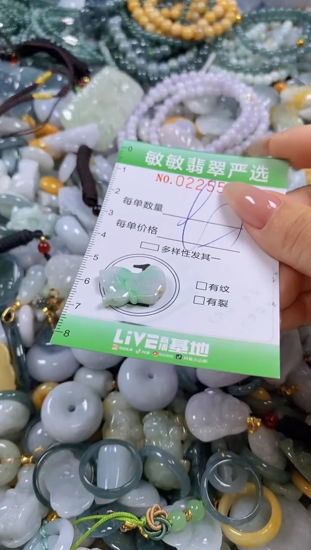 翡翠未镶嵌颈饰闪购0225505