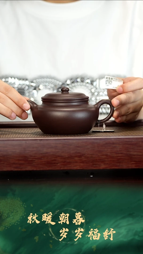茶壶紫砂50号宜兴紫砂 仿古