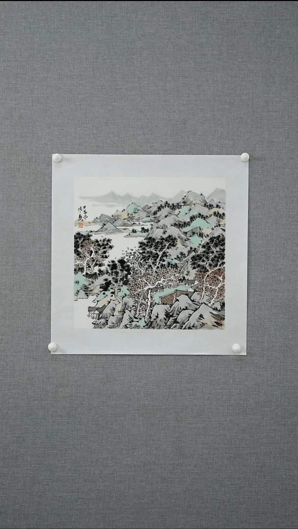 【闪购商品】绘画赵明明-山水-1平尺-02