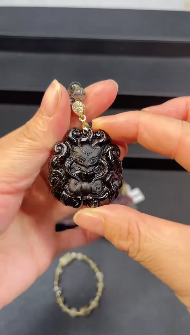未镶嵌颈饰水晶【百晶灵儿】定制款