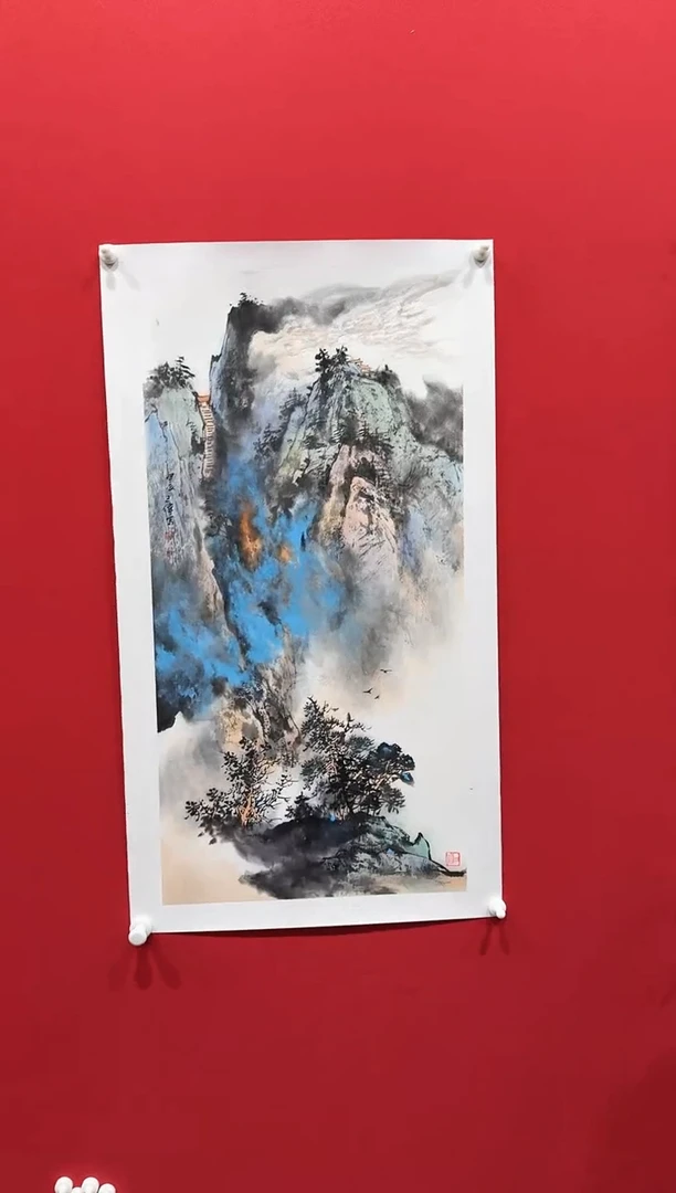 【闪购商品】国画王.伟34*68........