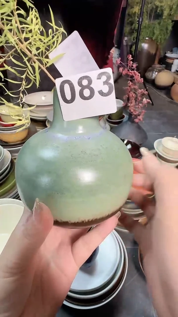 【闪购商品】碗083 远山胖花器